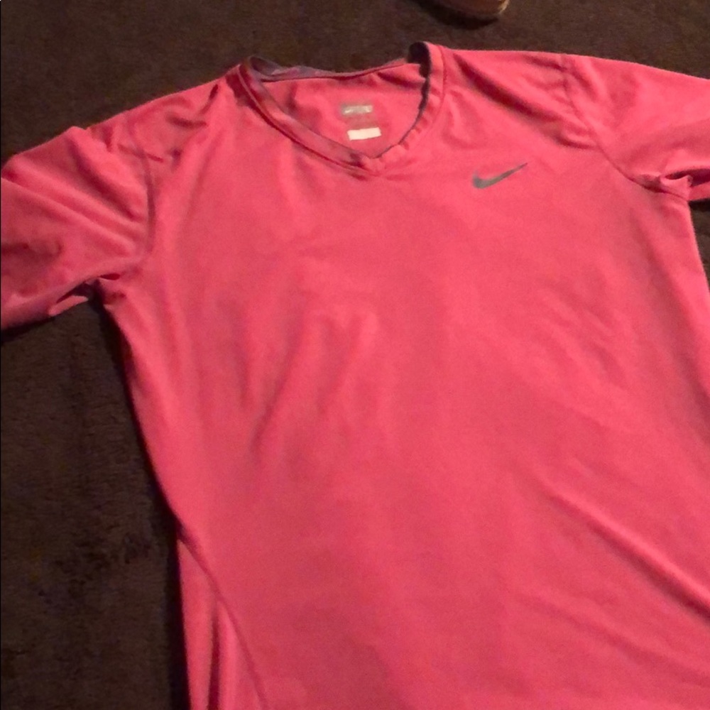 NikeFit Pro - Dry fit Pink and Gray top
